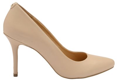 Nude 'Newton' ladies high heeled court shoes